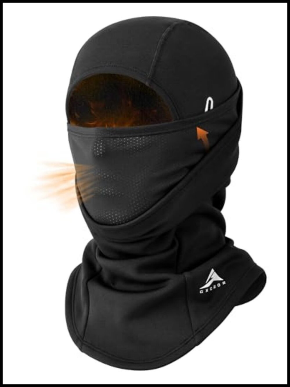 Unisex Dual-Layer Thermal Windproof Balaclava Ski Mask for Snow